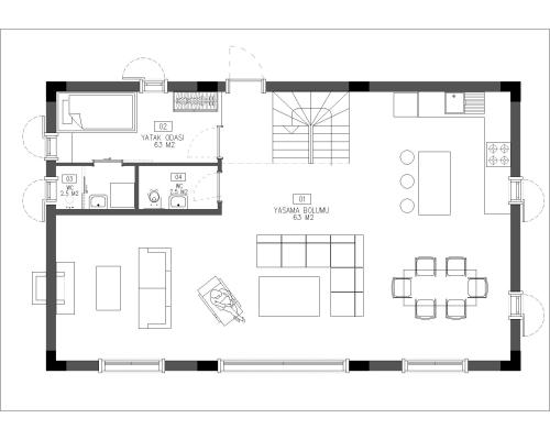 MARMARIS EVI AVAN PROJE 28 mart 2014-Model